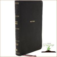 Reason why love ! [ใหม่] English Book Holy Bible : New King James Version, Reference Bible, Compact, Leathersoft, Black, Red Letter Edition, Comfort Print (LEA) [Paperback]