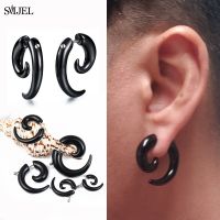 Black Punk Earring Snail