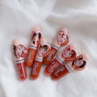 Kissbeauty  Kiss Meลิปจิ๋ว ขนาดพกพา รุ่นคิสมี Lip Gloss สีแน่นชัด กลบสีปากได้มิด เนื้อทาง่าย สบายริมฝีปาก No.7880 4 ml.