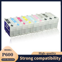 ตลับหมึกรีฟิล Vilaxh สำหรับ Epson P600 Surecolor P600 Surecolor เครื่องพิมพ์ SC-P600ด้วยชิปรีเซ็ตอัตโนมัติ T7601 T7609