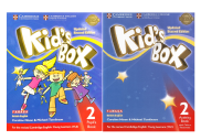 Bộ sách tiếng Anh cho bé Kid s box 2 Second edition Giáo khoa + Bài tập +