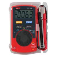 ZZOOI UNI-T UT120C Pocket Size Stype Digital Multimeter Auto Range Tester DC AC Voltage Diode Mini Electrical Meters LCD Display