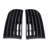 2Piece Car Front Bumper Fog Light Grille Without Holes Fog Light Cover Parts Accessories for VW Golf 5 MK5 2005-2009