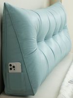 ☏ triangle technology cloth without cushion for leaning on of the head a bed big pillows back chair couch rice soft light luxury package can unpick and wash