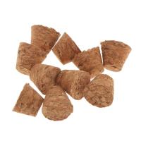 ki【Hot】10pcs Tapered Wine Bottle Cork Stoppers Natural Cork Plugs Bar Tools Size Choice