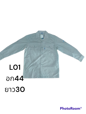 เสื้อเชิ้ตใส่ทำงาน เสื้อช้อปใส่ทำงาน เซตผ้าบาง สินค้าจากญี่ปุ่น L01-L08