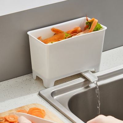 อุปกรณ์เสริมอ่างล้างจานเครื่องกรองน้ำห้องครัวระบายน้ำผัก Rak Spon เศษอาหารกล่องเก็บของขยะผ้ากรองซุป