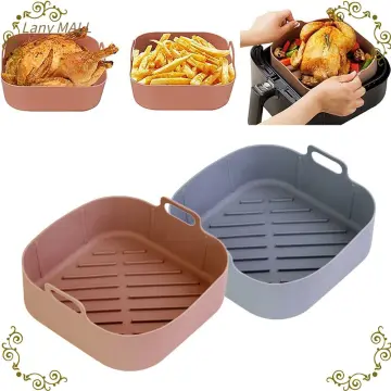 Up To 67% Off on Silicone Air Fryer Tray Baske