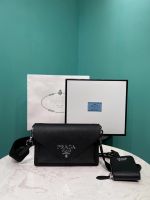 Prada Saffiano leather mini envelope bag Shoulder Bag
