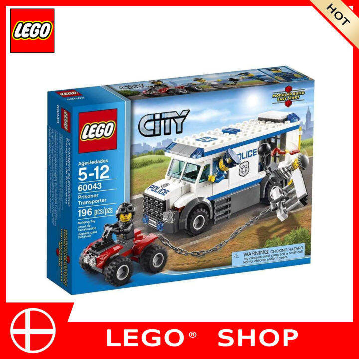 Official LEGO 60043 City Police Prisoner Transporter 196pcs 5