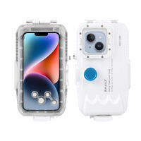 เคสโทรศัพท์กางเกงในดำน้ำใช้ได้กับ Iphone 14 / 13 Pro สัญญาณโทรศัพท์มือถือสูงสุดซองกันน้ำ40เมตร