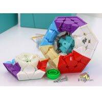 ลูกบาศก์มายากลปริศนา MGC Megaminxeds แม่เหล็กเกมส์ประลองความเร็วมืออาชีพ12แกน Dodecahedron 3X3 Megaminxeds