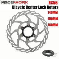 Racework Mountain Road Bike Heat Dissipation Cooling Hollow Pads Disk Centerlock 140 / 160 / 180mm Disc Brake Rotor Center Lock