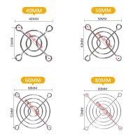 ∋ Cooling Fan Guard Metal Grill Computer Cover Fan Grill 30mm 40mm 50mm 60mm 70mm 80mm 90mm 120mm 135mm 140mm 170mm 200mm