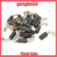 Gangke แปรงคาร์บอน6x10x1 7มม. 10ชิ้นสำหรับมอเตอร์ไฟฟ้าทั่วไป