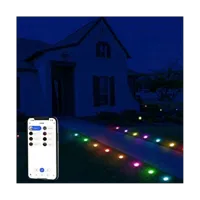 LED Phantom Waterproof Garden Intelligent Bluetooth Music Atmosphere Light Lawn Floor Plug Light with