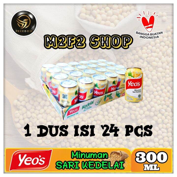 Yeos Minuman Sari Kedelai Soya Bean Kaleng 300 Ml Kemasan Karton Lazada Indonesia 7973