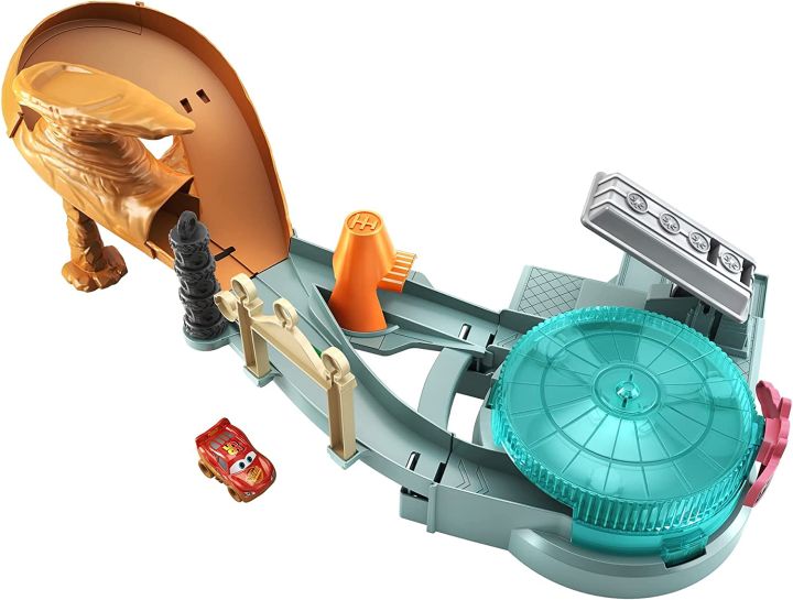 สนามเเข่ง-disney-pixar-cars-mini-racers-radiator-springs-spin-out-playset-ราคา-1-590-บาท