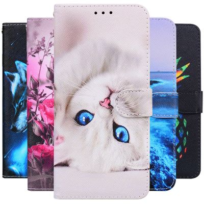 เคสฝาพับหนังสำหรับ Huawei P30 P20 P40 Lite E Mate 10 20 Lite Pro Nova 3 3i 5T 2018 P Smart 2019 Z Plus 2020 2021เคสโทรศัพท์ไอโฟนแบบหนัง