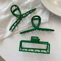 【YF】◆﹍♙  Hair Claw Clamps Metal Crab Clip Color Hairpin Large Size Accessories