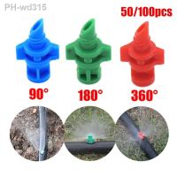 Atomizing Garden Sprinkler Sprayer 90/180/360 Degree Refraction Micro Garden Lawn Water Spray Misting Nozzle Sprinkler for Plant