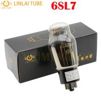 LINLAI 6SL7 Vacuum Tube Replaces 6N9P 5691 CV1985 6H9C for Tube Amplifier HIFI Audio Amp Precision Match Brand New Authentic