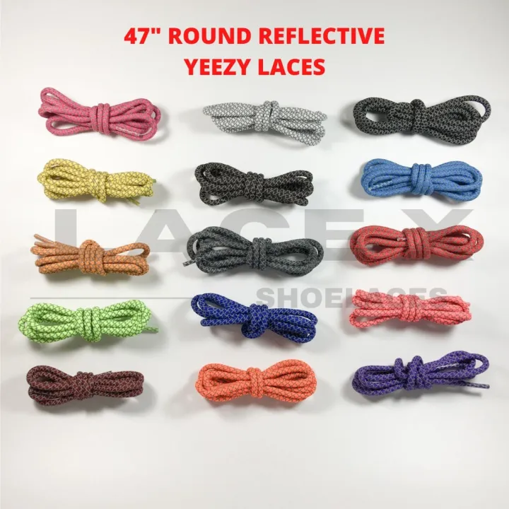 47 Yeezy Round Reflective Shoelaces Lazada PH