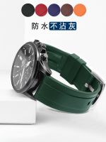 สายนาฬิกา Viton Mens Universal Tissot Rolex Omega Citizen Huawei Seiko Casio Bracelet