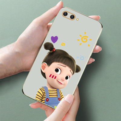 CLE New Casing Case For OPPO A3s A5 A5s A7 A7x Full Cover Camera Protector Shockproof Cases Back Cover Cartoon