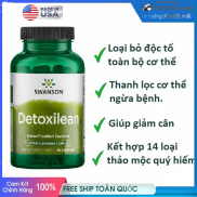 Detox loại bỏ độc tố thanh lọc cơ thể Swanson Detoxilean của Mỹ