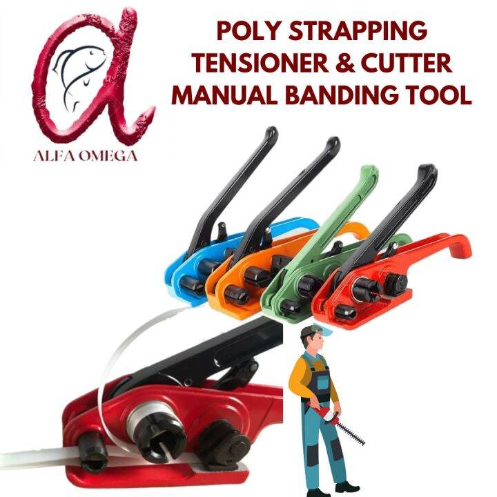 Poly Strapping Tensioner & Cutter Manual Banding Tool Lazada Indonesia