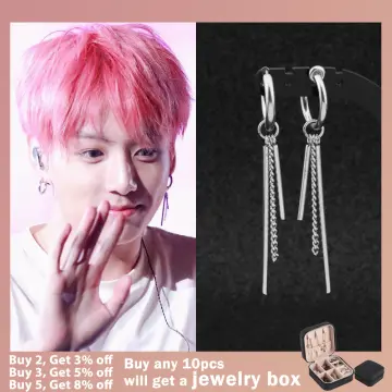 BTS Suga Fake Love Spike Earring, Clip on Option Available, SUGA FL - Etsy  | Yoongi, Bts earrings, Bts suga