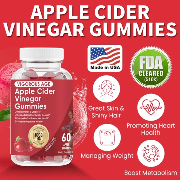 Tsf ludingji apple cider vinegar chewing gum apple cider vinegar