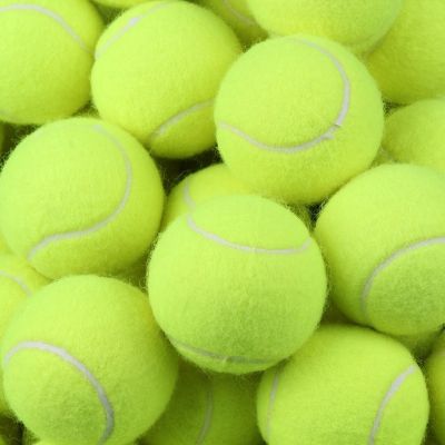 Hot 2022 Rubber Tennis Ball 3PCS High Elasticity Resistant Rubber Tennis Training Sports Massage Tennis Professional Game Ball