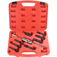 9pcs Blind Hole Kit Slide Hammer Pilot Internal Bearing Puller Bearing Extractor Removal Tool Kits