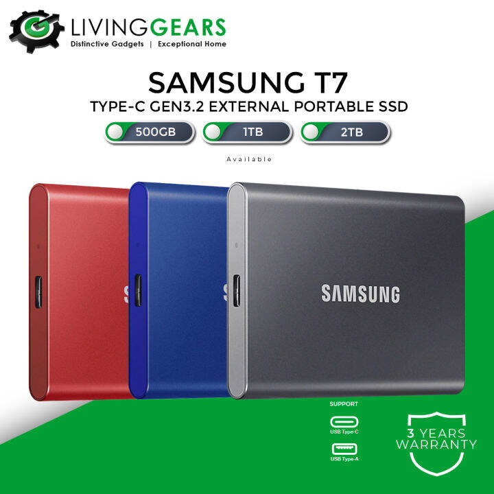 samsung ssd 1tb external t7