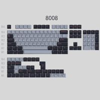 Keycap Only】ใหม่8008 Keycap 152 Keys PBT Double Shot Cherry Profile สองสีสำหรับคีย์บอร์ดแบบกลไกเชอร์รี่สวิตช์ MX RK61/Anne Pro 2/GK61