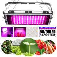 Phyto Lamp LED Grow Light Full Spectrum Floodlight AC180-245V 100W/200W Indoor Outdoor Greenhouse Plant Hydroponic Spotlight Growth Lighting Flowers S