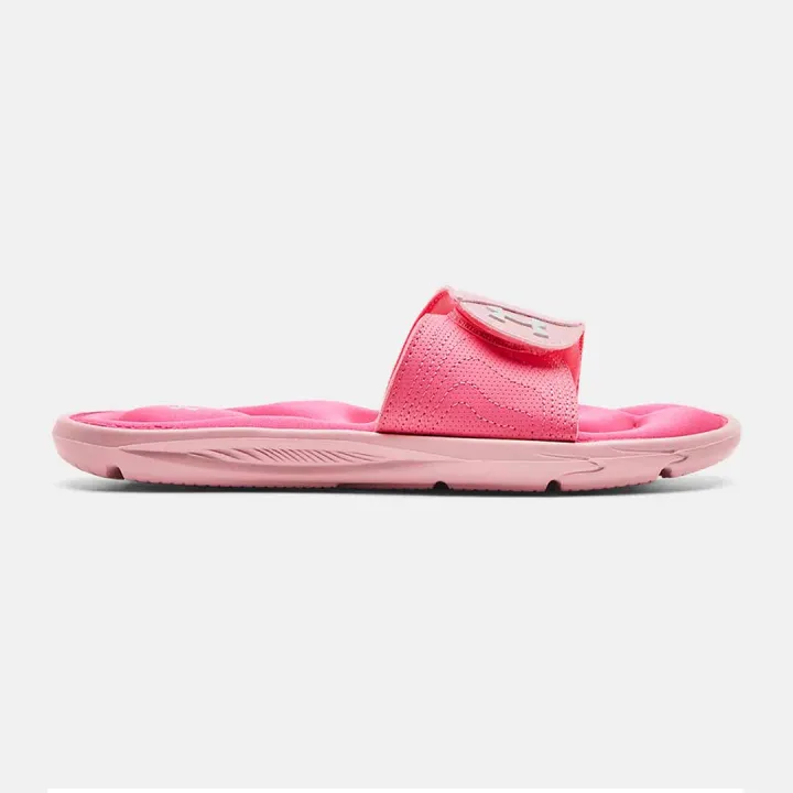 Under Armour Women's Ignite IX Slides Swim (Prime Pink/Pink Punk