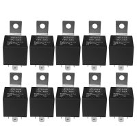 10 Pcs 5 Pin 12V Relay Switch (SPDT) (30/40 Amp) 12 Volt Automotive Relay for Automotive Fans