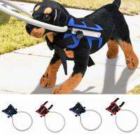 Blind Dog Anti-Collision Collar เสื้อกั๊กป้องกันแหวน Blind Dog Guideing Harness Dog Guide Training Behavior Aids Supplies