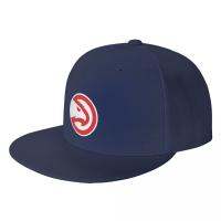 NBA Atlanta-Hawks Flat Visor Classic Snapback Hat Adjustable Brim High Top End Trendy Baseball Cap