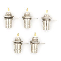 FUYU BNC Female Connector Chassis Panel Mount Monitor Coax.Cable Adapter 5PCS