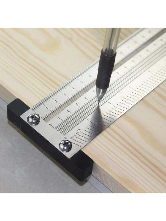 high-precision-t-square-hole-scale-ruler-stainless-woodworking-scriber-mark-line