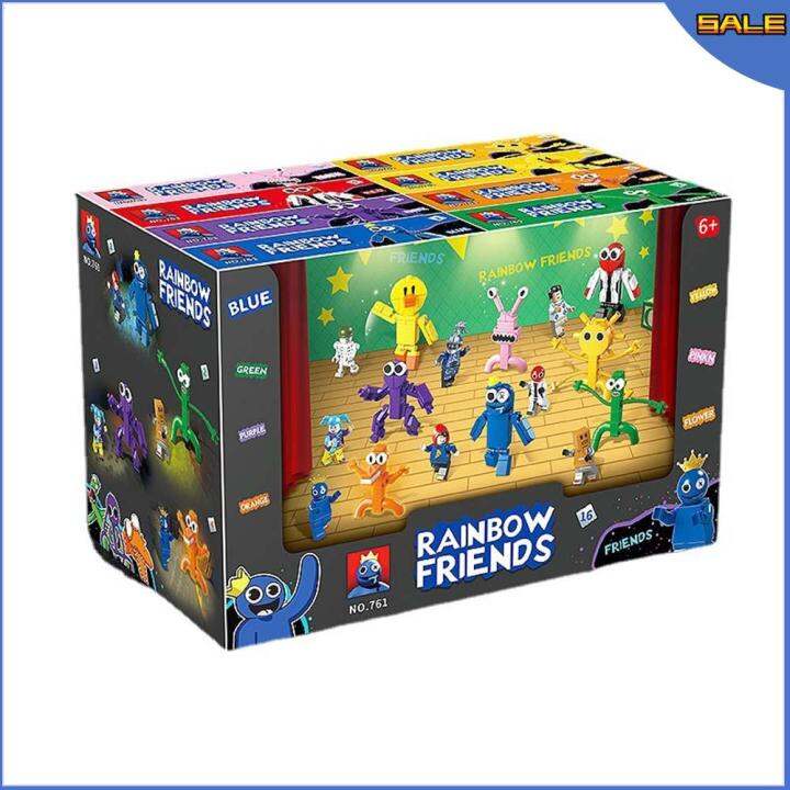 12pcs/set Roblox Rainbow Friends Building Block Toy Figure Model Kid Collection Gift Character