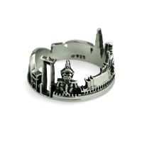 City of Angels Ring OHM Beads Silver 925 Charm Ring เครื่องประดับ เงิน บีด แหวน