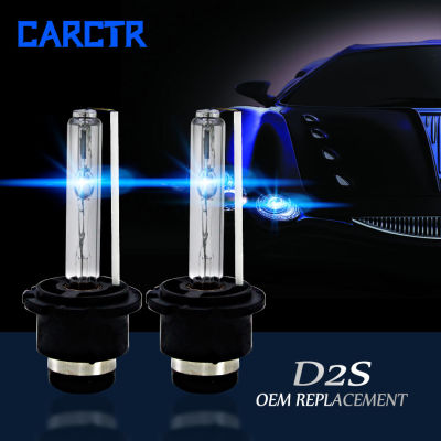 CARCTR 2 PCS Car Headlight Bulbs Xenon Headlamp HID 55W D2S 3000K 4300K 5000K 6000K 8000K 10000K 12000K 15000K Car Headlight