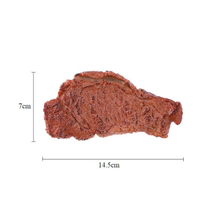 สเตกปลอม-สเต๊กเนื้อ-สเต๊กหมู-อาหารปลอม-พร๊อพถ่ายรูป-ตกแต่งร้านค้า-แต่งบ้าน-เพิ่มสีสรรความน่ารับประทาน