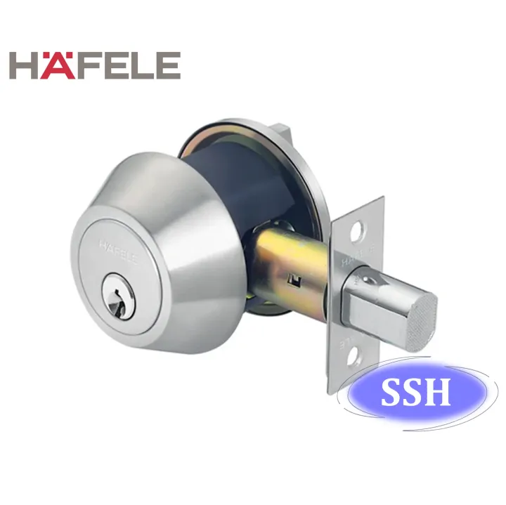 HAFELE Deadbolt Lock (Thumb Turn & Key) Lazada