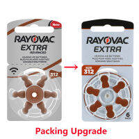 60ชิ้นสังกะสีอากาศ RAYOVAC ประสิทธิภาพพิเศษเครื่องช่วยฟังแบตเตอรี่312A ZA312 312 PR41เครื่องช่วยฟังแบตเตอรี่ A312จัดส่งฟรี